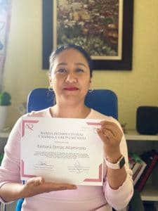 Bárbara Dimas Altamirano | Certificado del Curso virtual: Lenguaje estandarizado de enfermería en el proceso de cuidar